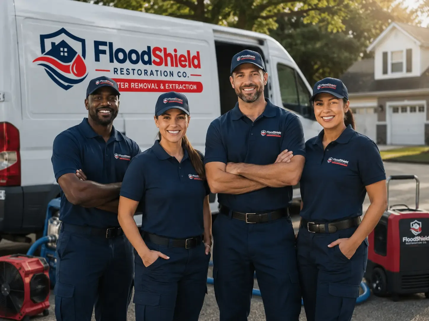 Flood Damage Restoration company in Fleetville, PA