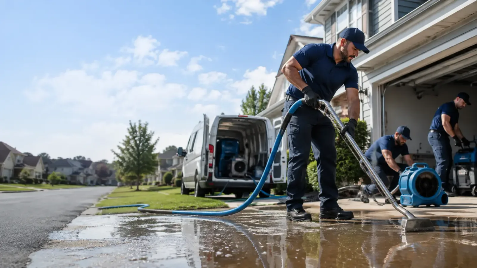 Flood Damage Restoration in Fleetville, PA